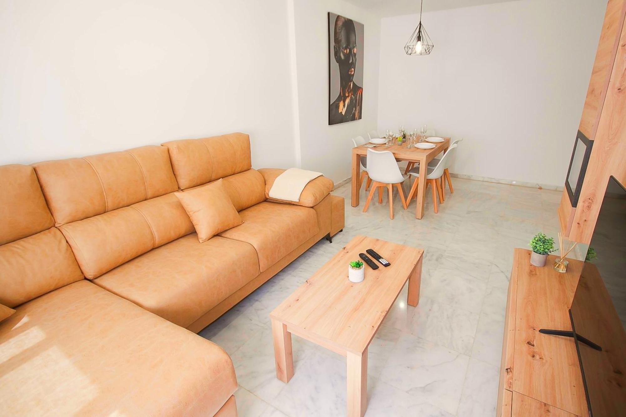 Ave Huelin 3Rooms Alojamiento Con Parking Y Ac Малага Екстер'єр фото