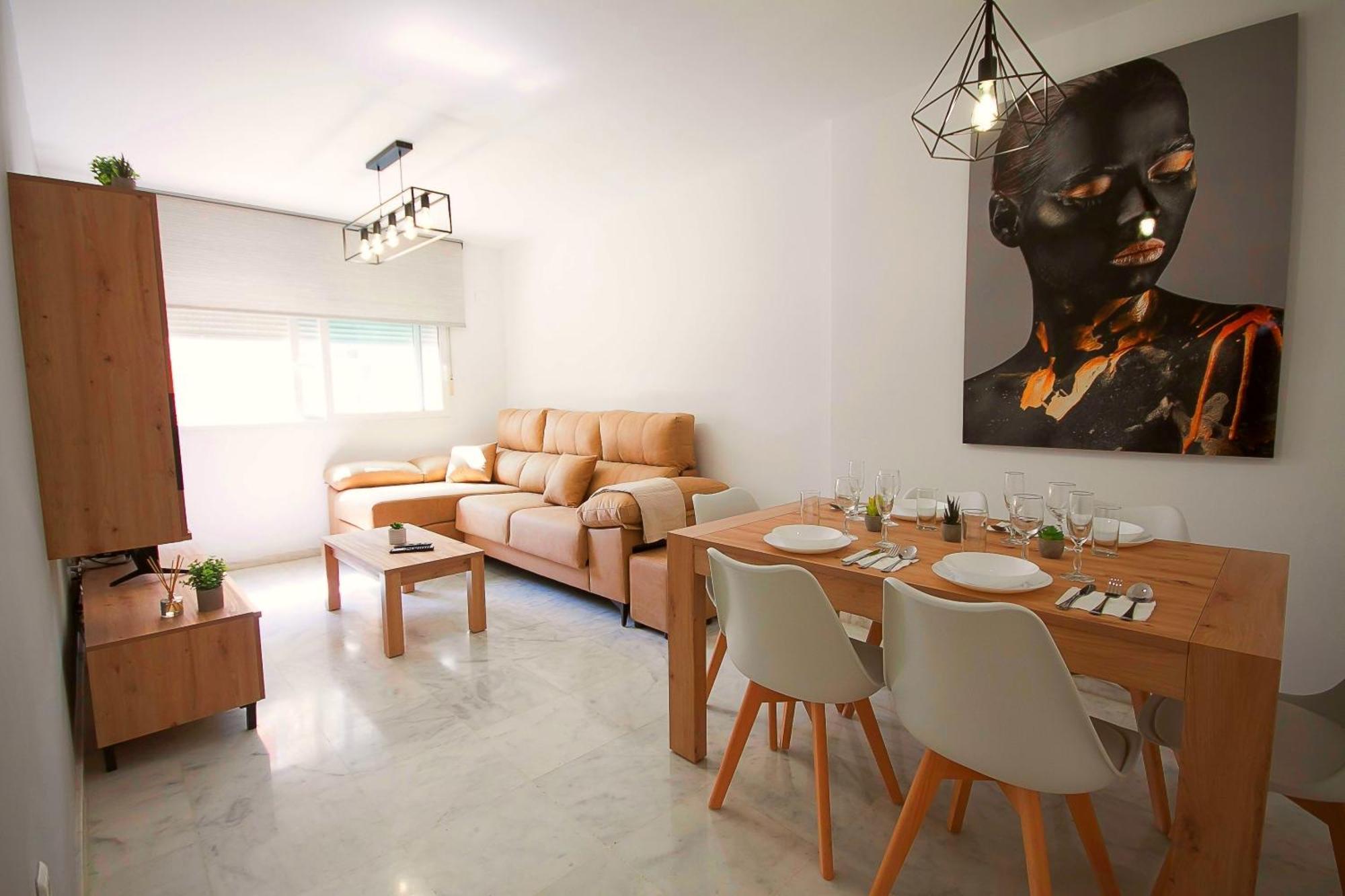 Ave Huelin 3Rooms Alojamiento Con Parking Y Ac Малага Екстер'єр фото
